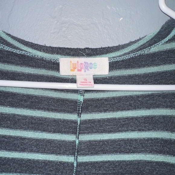 LuLaRoe Striped Long Cardigan - Picture 3 of 5